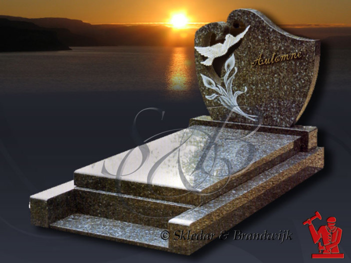 549 Emotie Grafmonument Labrador Graniet