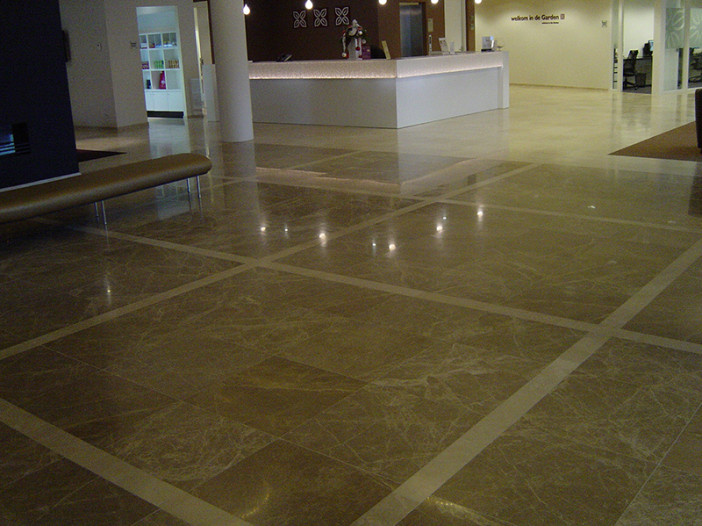 hotelvloer van cordoba marmer