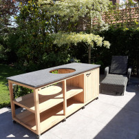 Natuurstenen Buitenkeuken Natuurstenen Buitenkeuken